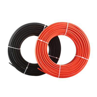 China Solar Panel Wire Solar Cable 4mm 6mm 10mm 16mm Power Station Solar PV DC Cable for sale