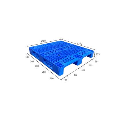 China Eco - Friendly Low Price Anti - Skid Flame Retardant Flat Plastic Pallets Manufacturers Made From HDPE Plastic for sale