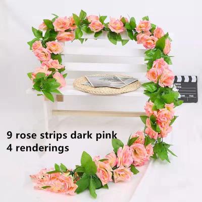 China China Manufacturer Factory Price Cheap Raw Artificial Rose Rattan Modern Plant for sale