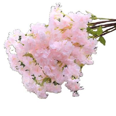 China Modern Hot Selling Decorative Flowers Cherry Blossom Branches For Garden Artificial for sale