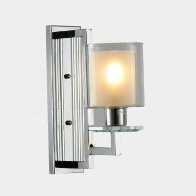 China Modern Creative Modern Stair Porch Aisle Aisle Living Room Bedroom Bedside Decorative Wall Lamp Switch LED Wall Chrome Lamp for sale