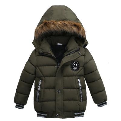 China Breathable trench down coat teenager wears jacket kids outwear for kids for sale