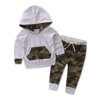 China 2021 New Kids Clothing Autumn Winter Girl Boys Casual Popular Clothes 2pcs Set Children Sweated Joggers Costume Set for sale