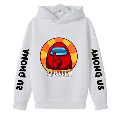 China Long Sleeve Hooded Children's Cotton Hoodies Breathable Solid Color Sweatshirts for sale