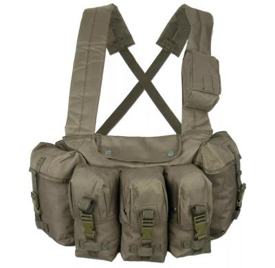 China Army Chest Tactical Vest Military Modular Chest Rig Vest With Magazine Pouch YHV009 for sale