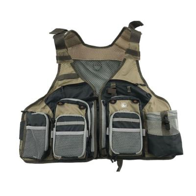 China Combat Training Molle Fishing Vest Bag Military Tactical Backpack With Plenty Pockets Made In China ZG180078 for sale