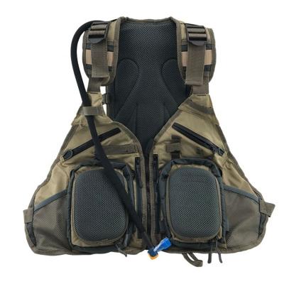 China CS War Game Combat Training Hydration Backpack Outdoor Hunting Fishing Military Tactical Vest With Water Bladder LJ180005 for sale