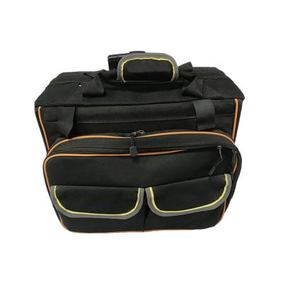 China Wholesale Durable Rolling Tool Trolley Tote Storage Bag Outdoor Electrician Tool Bag With Wheels YHT131 for sale