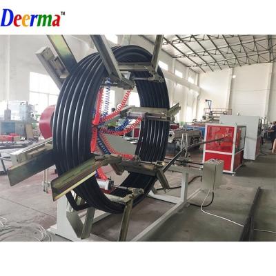 China Máquina de fabricação de tubos de plástico HDPE com motor de accionamento SIEMENS com tensão 220V/380V/415V/440V à venda