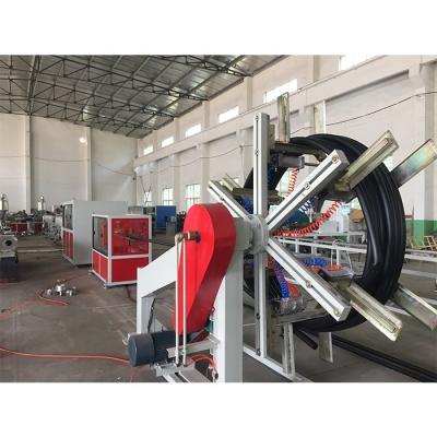 China 160-250 mm Rohrdurchmesser PE-Rohr-Extrusionsmaschine mit Leistung von 250-350 kg/h zu verkaufen