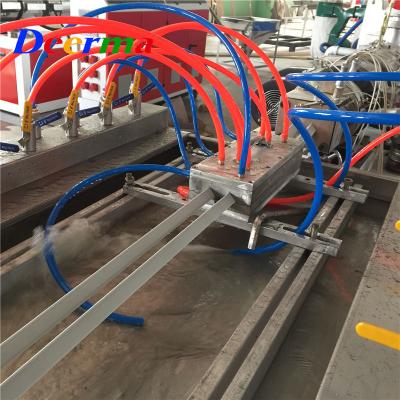 China Hotels PVC Corner Bead Tile Trim Corner Angle Production Line Machine Screw Speed  35 rpm for sale