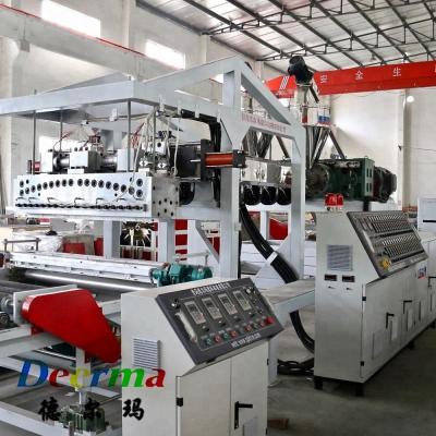 China Multifunctional PVC Mat Production Line Equipped with Omron Temperature Controller for sale