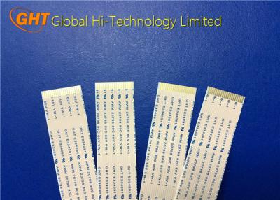 China Custom Color FFC FPC Ribbon Cable Flat Flexible Cables 20 Pin 1 mm Pitch for sale