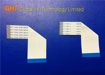 China Echada del cable plano 0,5/1,0/1.25m m de FFC, 90 grados que doblan para la caja de sonidos en venta