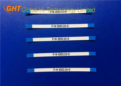 China Custom FFC Flat Cable Pitch 0.5mm , Au Plating With Item Code Printing for sale