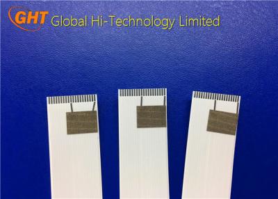 China Tin Plating FFC Shielded Ribbon Cable Pitch 1.0mm With 20 Pin +2 Pin Grounded for sale