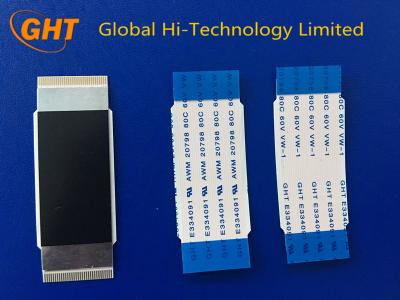 China Straight Type 33 Pin Flat Flex Ribbon Cable For Scanner Printer And Electronics Application for sale