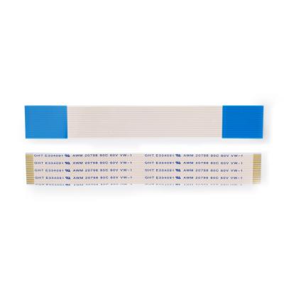 China UL Certified FFC Flat Cable , 30 Pin Pitch Flat Ribbon Cable With PET Material for sale