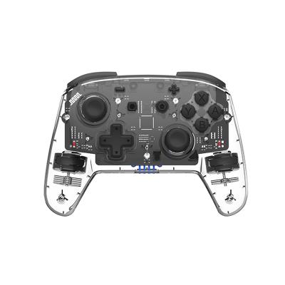 China ABS Joystick gamepad game controller for Nintendo Switch Lite NFC transparent auto sleep wake up function for sale