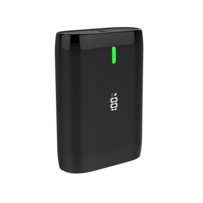 China High Quality Fast Charging Support 10000mah Smart Power Bank with 18W PD Fast Output and Led Screen Display for sale