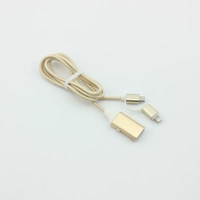 China Mobile Phones and Digital Devices 2 in 1 USB OTG Cable, USB OTG Adapter for iPhone 5/Apple/iPad mini for sale