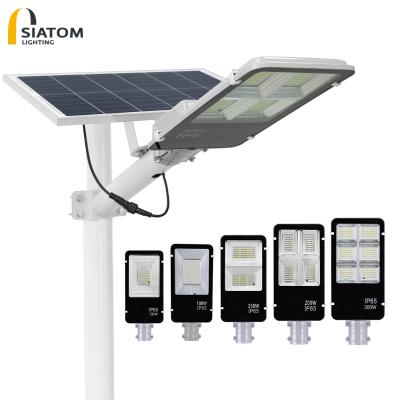 China Best ROAD Manufacturer Outdoor Solar Powered Street Light Lights With Remote Control for sale