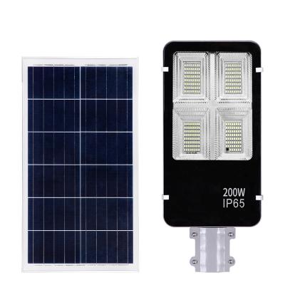 China Sturdy New Model 6500K Outdoor Street Flood Solar Panel ROAD 2022 Auto Light Dimmable for sale