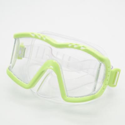 China Two Full Window Manufacturing High Sight Three Lens Dry Mask Diving Snorkel Set For Snorkeling for sale