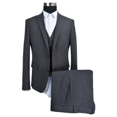 China High Quality Slim Fit Men's Anti-Wrinkle 3 Pieces China Factory Suits for sale