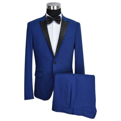 China Anti-wrinkle China manufactures classic style hot sale luxury slim fit wedding suits for men for sale