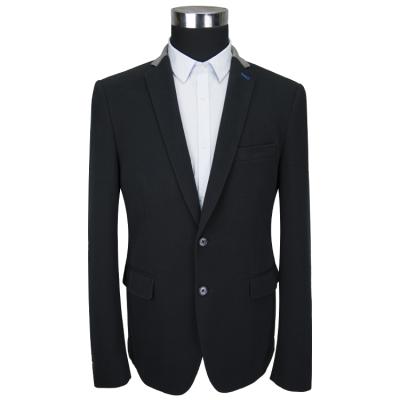 China Anti-Wrinkle Wholesale Price Jacket Blazer Man Suit Knitted Casual Blazer For Men for sale