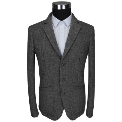 China 2021 New Design Fashionable Style Anti-wrinkle Slim Fit Casual Blazer For Men for sale