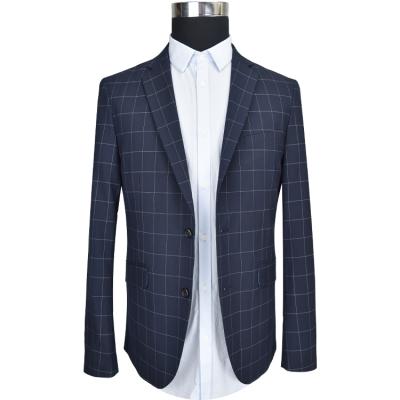 China Anti-Wrinkle 2021 High Quality Formal Suit Men Latest Design Men's Casual Suit Blazer Jacket for sale