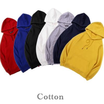 China French Terry Custom Logo Unisex Blank Pullover Premium High Quality Cotton 280g Anti-wrinkle French Hoodie for sale