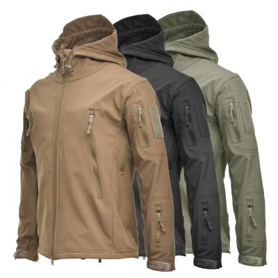 China Winter Breathable Custom Boys Logo High Quality Windproof Hunting Outdoor Rise Soft Shell Jackets For Men for sale