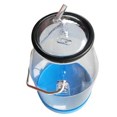 China Transparent Farms Milk Pail For Milk Cow And Sheep Transport Barrel Breeding Equipment Milking Hall Accessories for sale