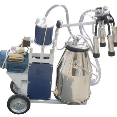 China Farms Bucket Single Piston Hand Milking Machine Portable For Cows for sale