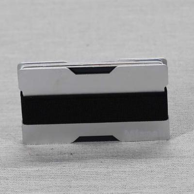 China RFID Credit Card Bag Multifunctional Card Holder Anti-magnetic Anti-theft Aluminum Wallet for sale