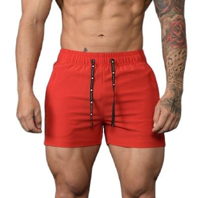 China QUICK DRY OEM Polyester Nylon Customize Logo Sport Shorts Solid colours Running Sport Pants For Men for sale