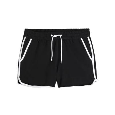 China QUICK DRY OEM New Sports Men Shorts Custom Logo Summer Regular Blank Fit French Terry Shorts -Black And White Sport Pants For Men for sale