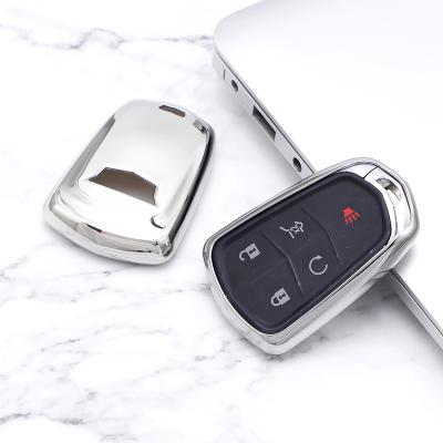 China New Hot Selling Eco-friendly TPU Cover Car Key For Cadillac Car Key Cover for sale