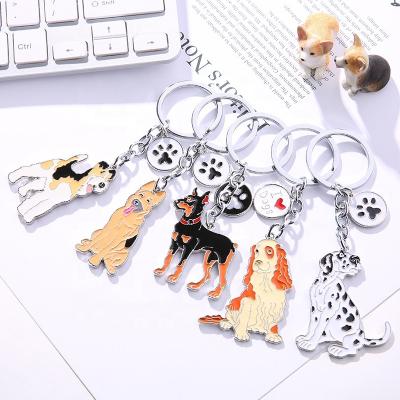 China NEW Global Dachshund Dachshund Pug Keychain Jewelry Key Chain Car Pendants Dog Pendants Car Keychains Gifts For Best Friend for sale