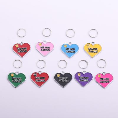 China Cheap High Quality Custom Metal Key Holder China Enamel Pet Key Chain Pendant For Kids And Adult for sale