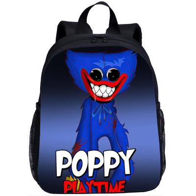 China RFID Huggy Wuggy Poppy Playtime School Backpack for Boys Girls Cartoon Backpack Kindergarten Bookbag Kids Mochila for sale