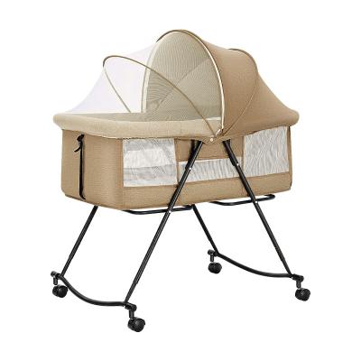 China Modern Multi-Function Newborn Crib Crib Bedside Adjustable Portable Baby Bedside Sleeper Baby Hutch/Multi-Function Bedside Sleepe for sale