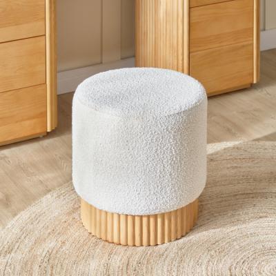 China Convertible Stool Bench Bedroom Dressing Furniture With Uplostery Soft Fabric Pad Small Stool for sale