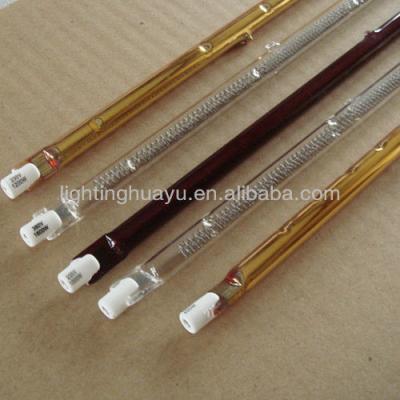 China Quartz Glass Infrared Heater Lamp Glass Tube 1500W for sale