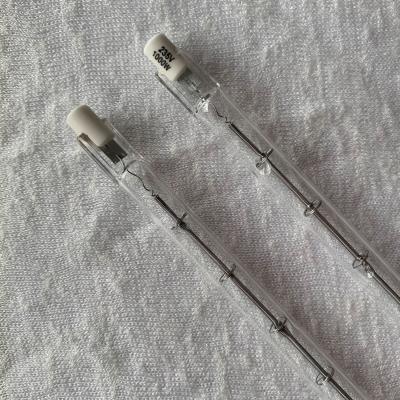 China Tungsten Halogen Tube 500W Quartz Glass Heating Element for sale