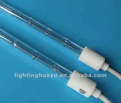 China Industrial Heating Infrared Halogen Heater Bulb Quartz Heating Tube for sale