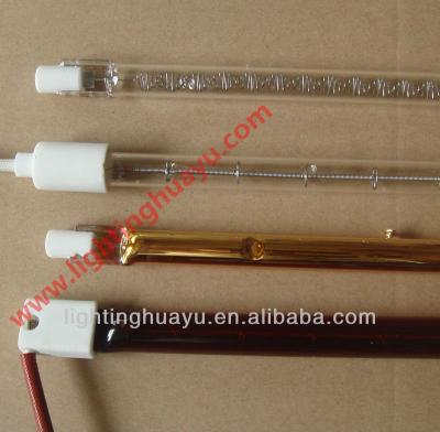 China 220v 500w halogen glass lamp for package printing for sale